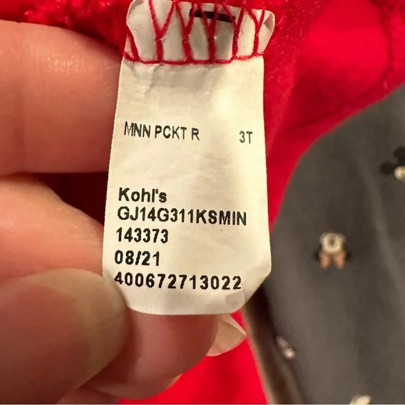 Minnie Mouse 2 Piece Sweater Hoodie & Leggings Size 3T - Picture 11 of 11